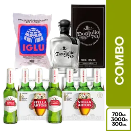 Combo Don Julio 70 + Stella + Hielo