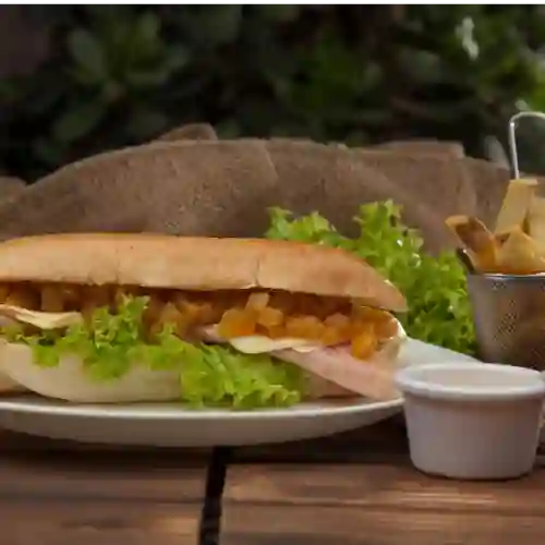 Sándwich Hawaiano en Combo