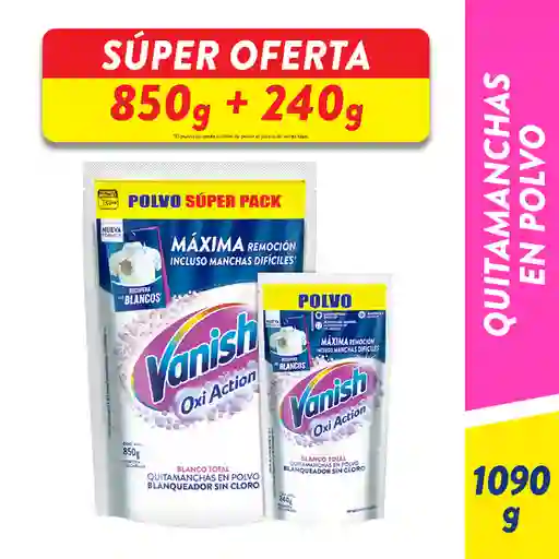 Vanish Desmanchador Polvo Blanco