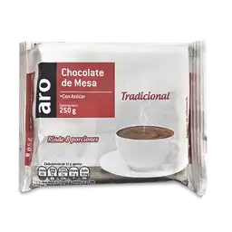 Aro Chocolate De Mesa Con Azúcar