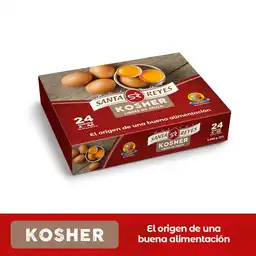 Santa Reyes Huevo Kosher de Gallina Libre de Jaula