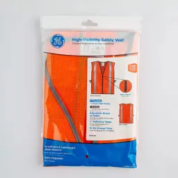 Ge Chaleco Reflectivo Única Naranja Gv074O