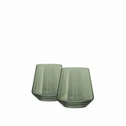 Set Vaso Isa Verde 420 mL Ambiente Gourmet