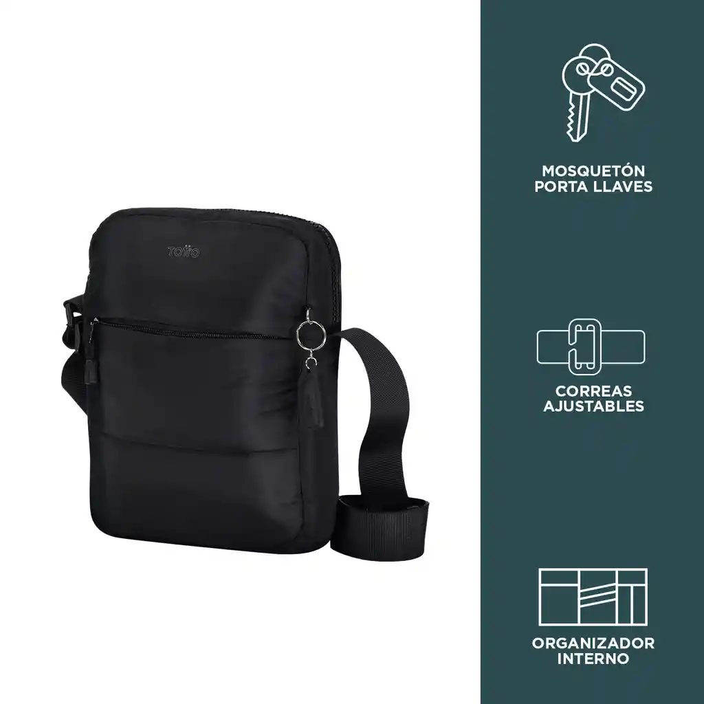 Totto Bolso Para Tablet Andalucía Color Negro N01