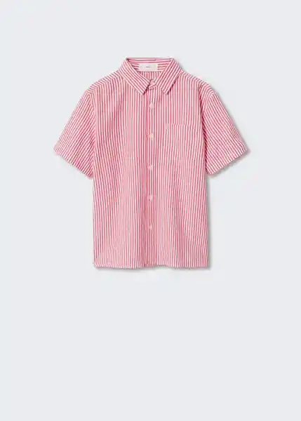 Camisa Johnny-H Rojo Talla 10 Niños Mango