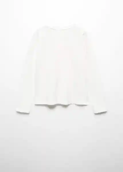 Camiseta Croi Off White Talla 10 Niña Mango