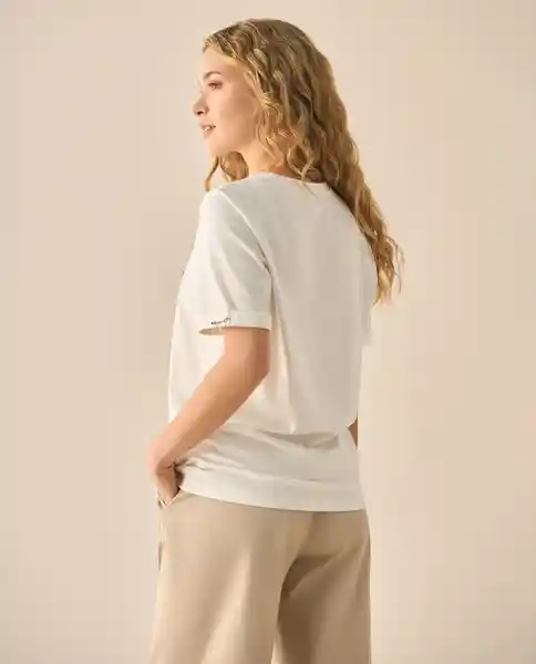Camiseta Blanco 0 Claro Talla L 603G000 Esprit