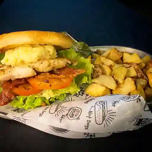 Hamburguesa de Pollo