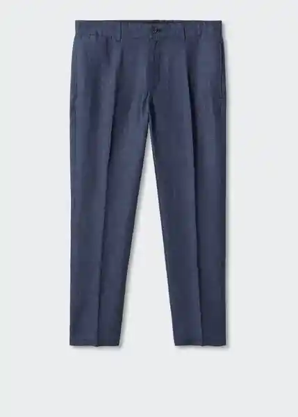 Pantalón Cid Navy Talla 40 Hombre Mango