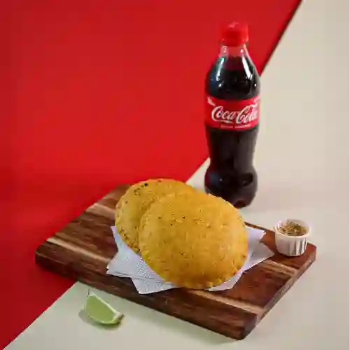 Combo Arepa con Bebida