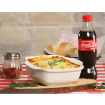 Combo Lasaña Incluido Postre