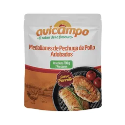 Medallones de Pechuga Avicampo Parrilla