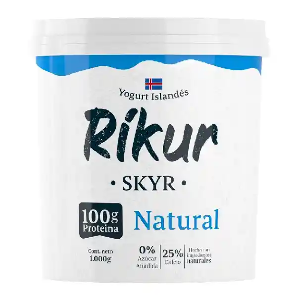 Ríkur Yogurt Islandés Natural