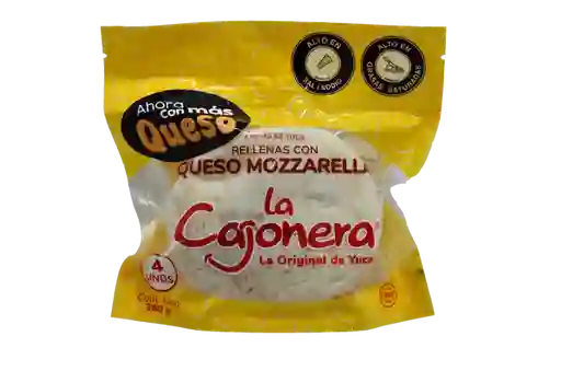 La Cajonera Arepas de Yuca con Queso Mozzarella