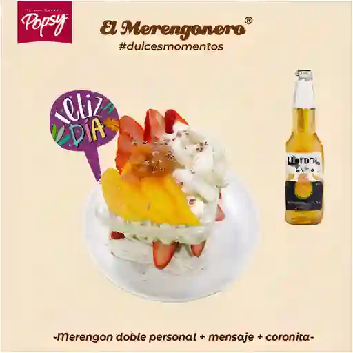 Merengón Personal y Coronita