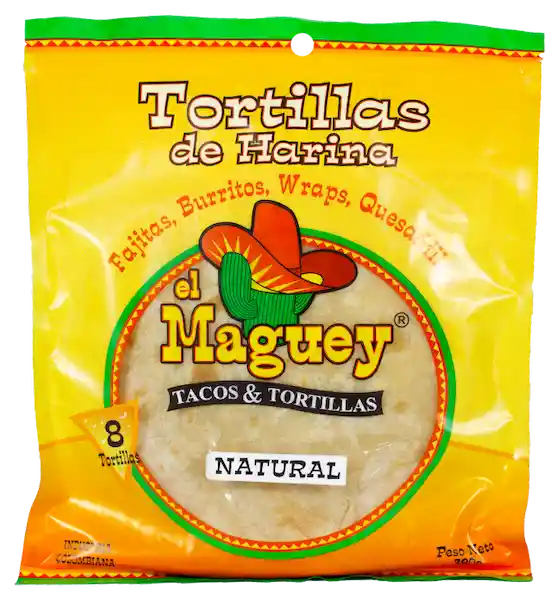 El Maguey Tortillas de Harina Natural