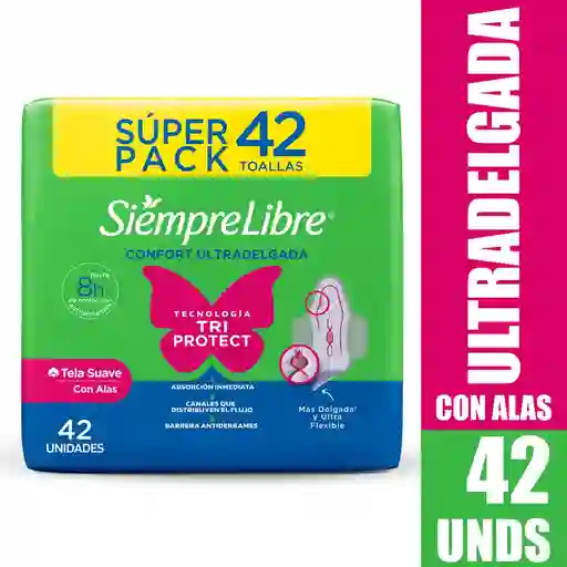Toalla Higiénica Stayfree Confort Ultradelgada 42 und