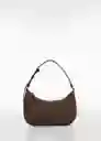 Bolso M Tenerife Chocolate Talla 99 Mujer Mango