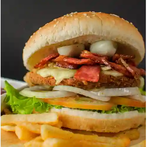Hamburguesa Especial Pollo