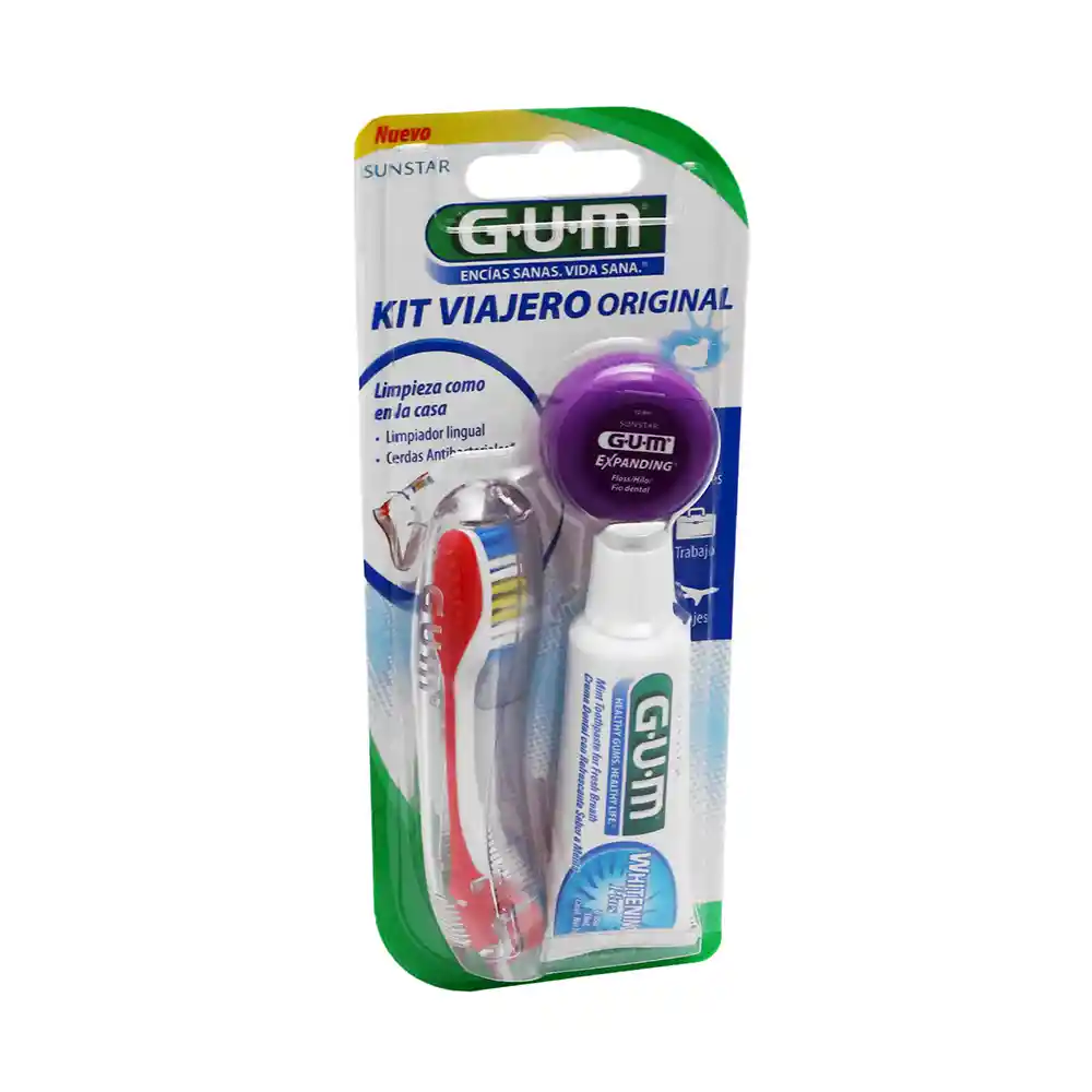Gum Kit Dental Viajero Whitening