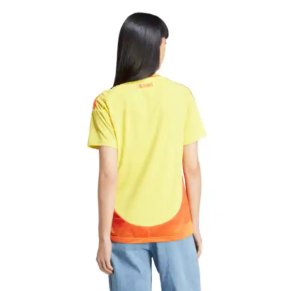 Adidas Camiseta Fcf H Jsy W de Equipo Fútbol Mujer Amarillo T L