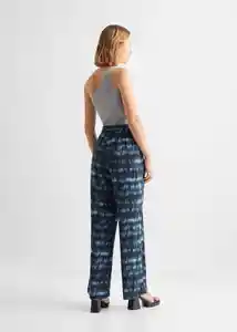 Pantalón Darkdyep Azul Talla 19 Teen Niñas Mango