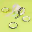 Set de Cintas Adhesivas Black & White Miniso