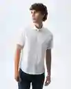 Camisa Hombre Blanco Talla M 811G000_BLA110601 Americanino