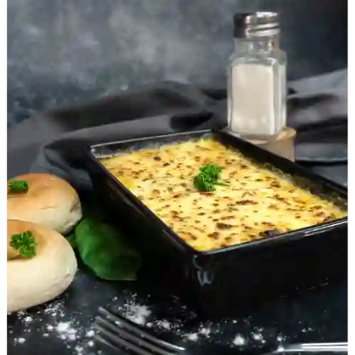 Lasagna Pollo y Champiñones