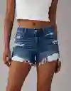 Short Mujer Azul Talla 6 American Eagle 13327776