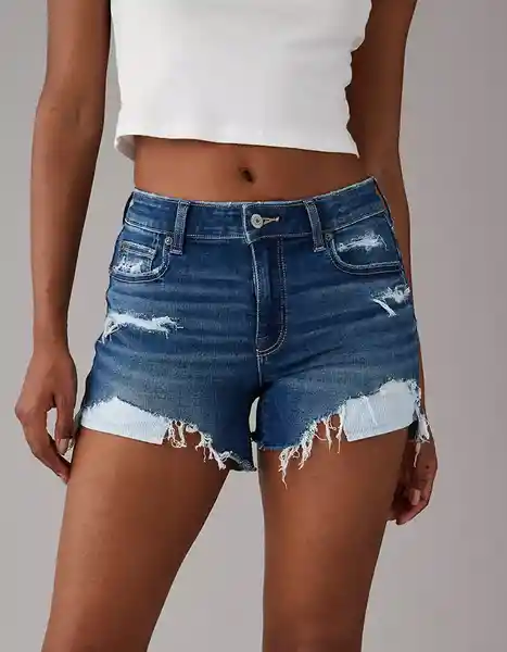 Short Mujer Azul Talla 6 American Eagle 13327776