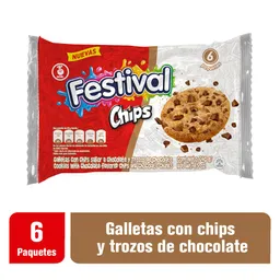 Festival Galletas con Chips de Chocolate