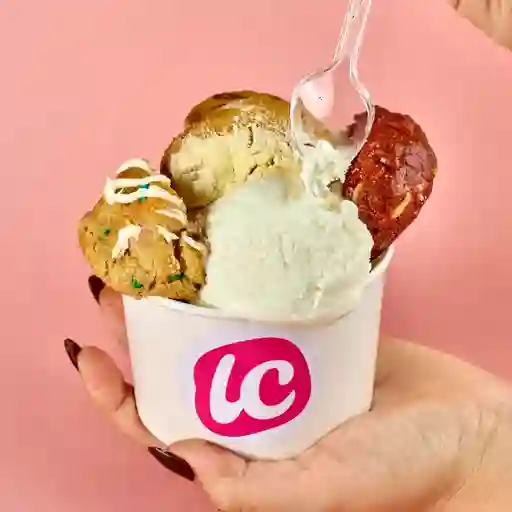 Helado de vainilla