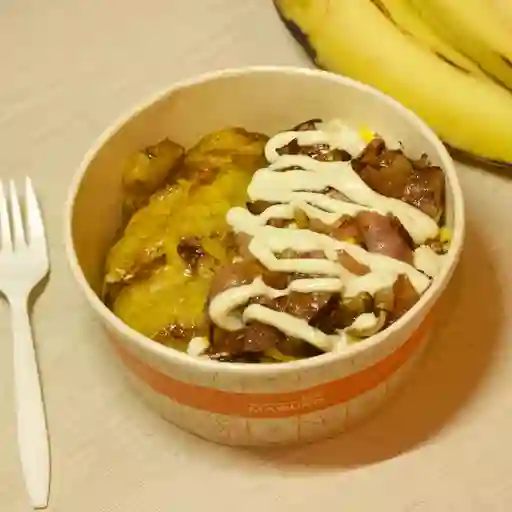 Demaduro de pollo con tocineta