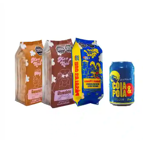 Kit Top 3 Crispetas, Imperdibles Kernel