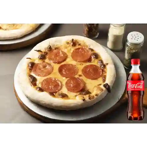 Pizza Peperoni Americano+cocacola Orig 400ml