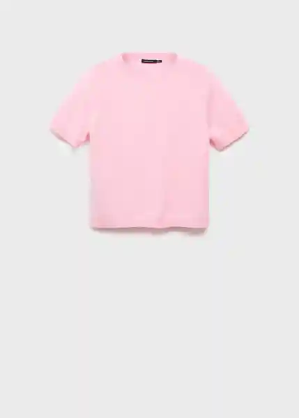 Saco Jersey Taurus Rosa Talla S Mujer Mango