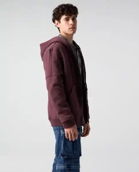 Buzo Hombre Morado Talla M 882G002_MOR191621 Americanino