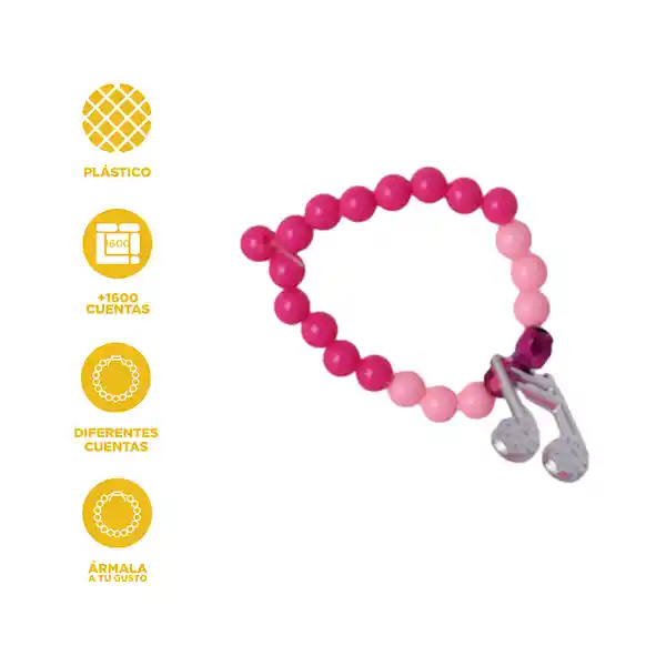 Set Para Jugar y Hacer Pulseras Miniso
