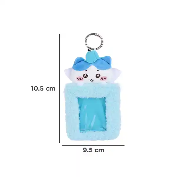 Portadocumentos Hachiware Chiikawa Plush Elf Azul Claro Miniso
