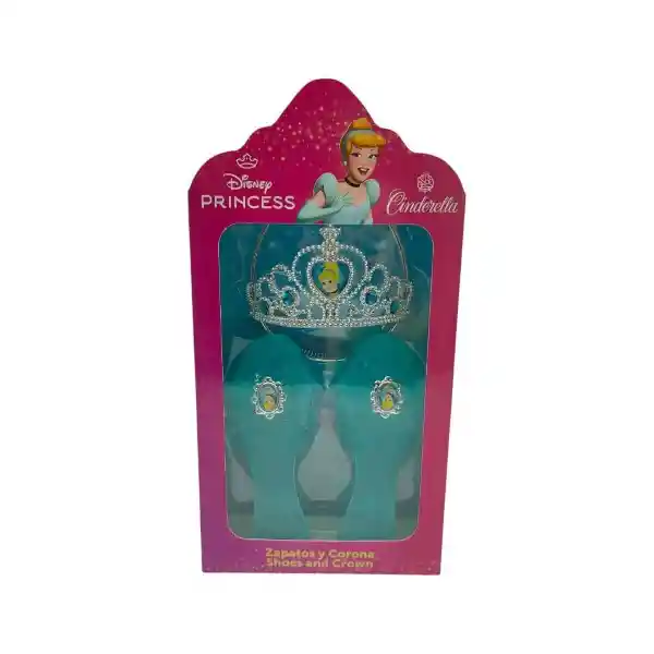 Disney Set Zapatos y Corona Cenicienta