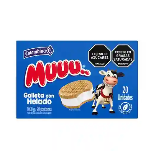 Muuu Galleta Helado