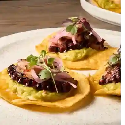 Tacos de pulpo