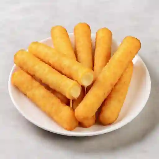 Bastones de queso mozarella x 10 unds