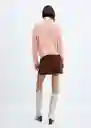 Buzo Jersey Palau Rosa Pastel Talla M Mujer Mango