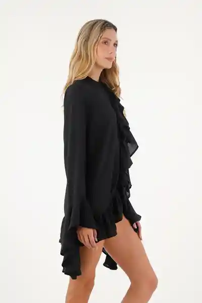 Camisa Aurea Negro Talla 01 S