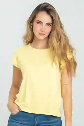 Camiseta Libby Color Amarillo Medio Talla L Ragged
