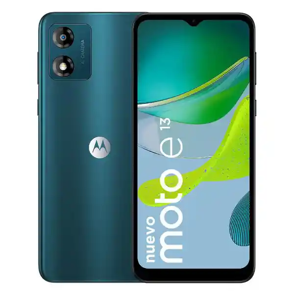 Motorola Celular Moto E13 64Gb Verde