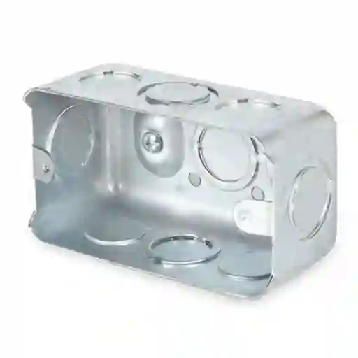 Induma Caja Eléctrica Zincada 2 x 4 cm T7102 - 001