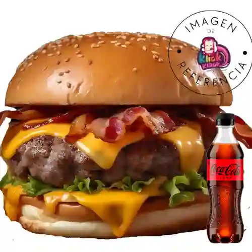 Combo con Tocineta + Coca-Cola ZERO 400ml